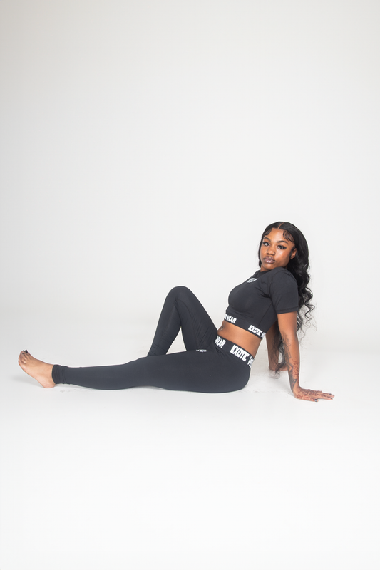 EXOTIC WEAR FEMALE BLACK SET